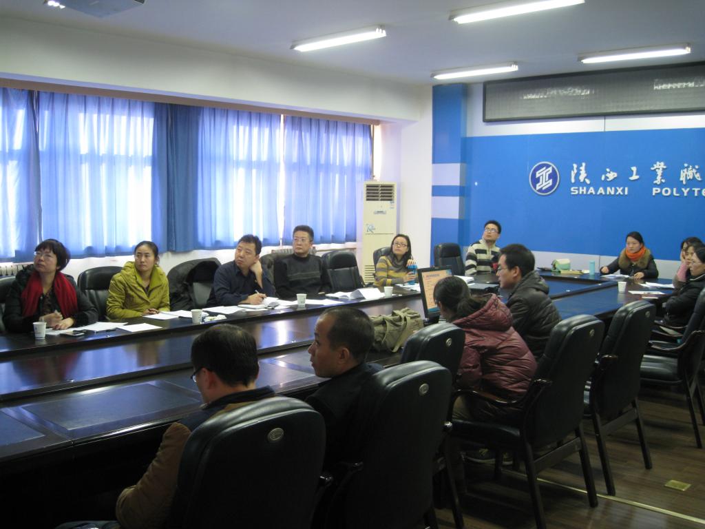 第三答辩组现场